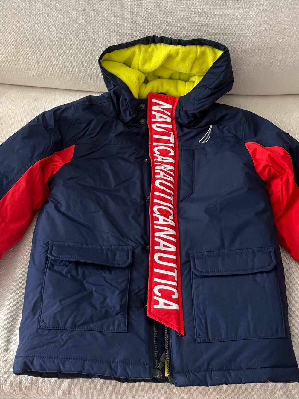 Nautica Boys Heavyweight Winter Jacket - Size Medium (5)